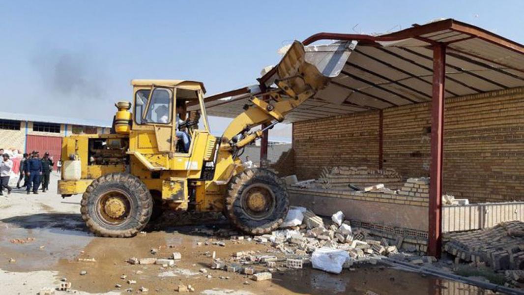 بیش از ۵۲ بنای غیرمجاز در روستا‌های رامیان تخریب شد