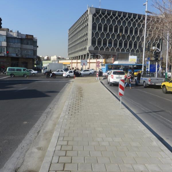 تردد خودرو‌ها در مرکز شهر تهران تسهیل شد