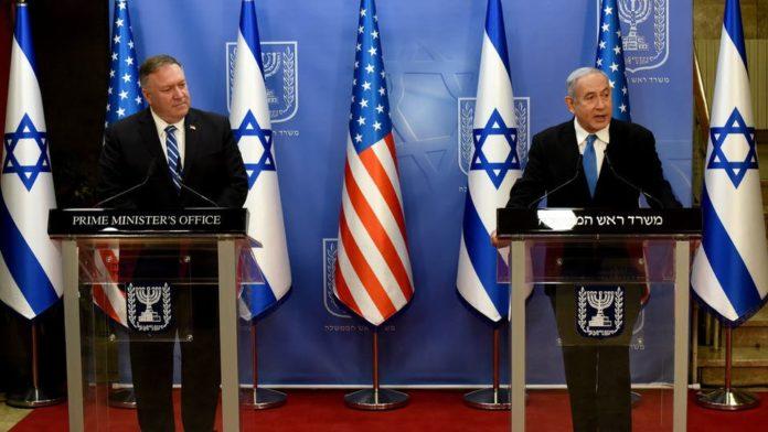 پومپئو به نتانیاهو: جمهوری اسلامی هرگز سلاح اتمی به دست نخواهد آورد