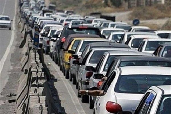 ترافیک سنگین در محور‌های آزادراه تهران-قم و آزادراه تهران-شمال