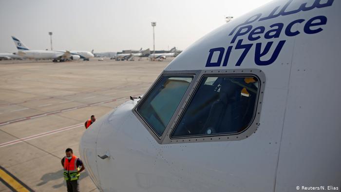 نخستین پرواز هواپیمایی اسرائیلی از تل‌آویو به ابوظبی