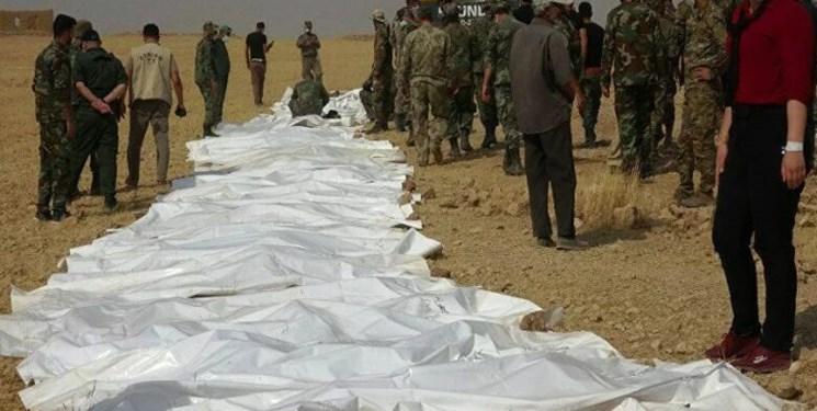 کشف ۲ گور دسته جمعی سربازان سوری قربانی داعش