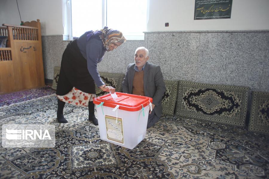 شرکت ساکنان تنها جزیره ایرانی دریای خزر در انتخابات مجلس