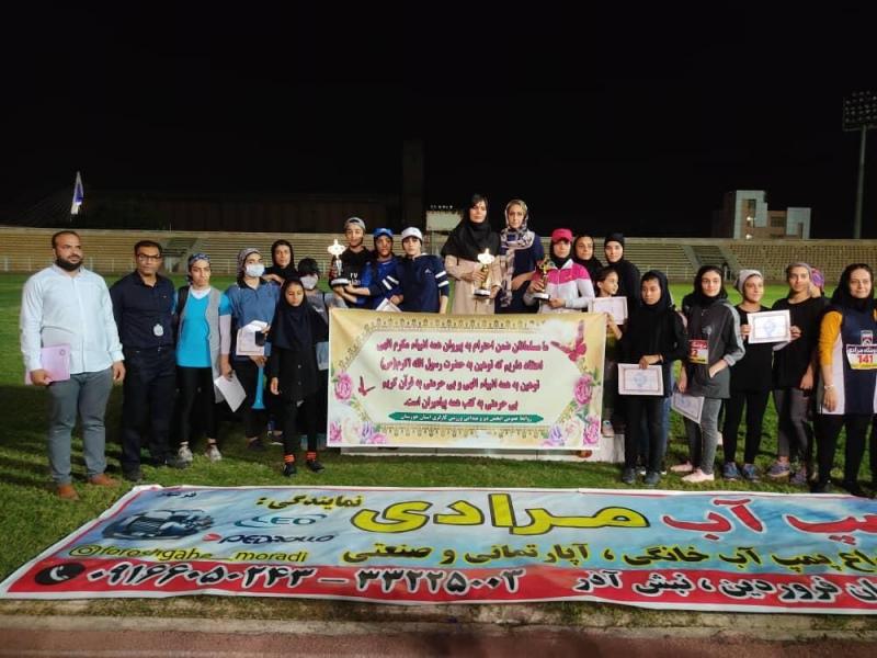 برترین بانوان مسابقات دوومیدانی ورزش کارگری خوزستان مشخص شدند