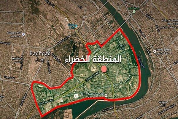 شنیده شدن صدای انفجار مهیب در منطقه سبز بغداد