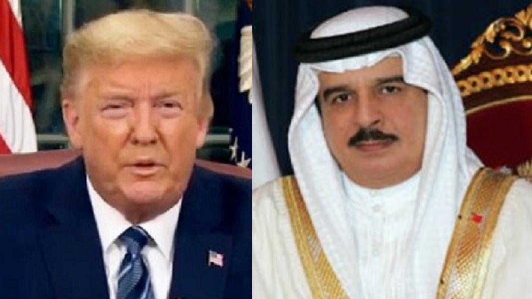 گفت‌وگوی تلفنی ترامپ با شاه بحرین درباره توافق با رژیم صهیونیستی