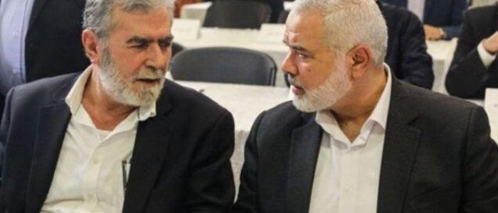 دیدار هیئت‌های حماس و جهاد اسلامی در بیروت