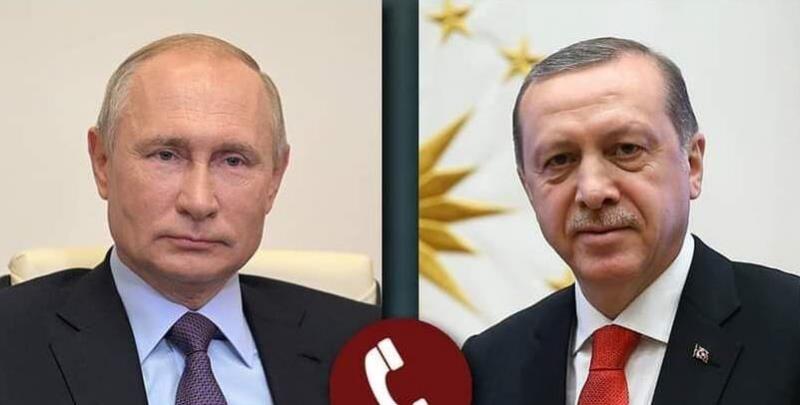 پوتین و اردوغان بر اهمیت رعایت آتش‌بس در قره‌باغ تاکید کردند