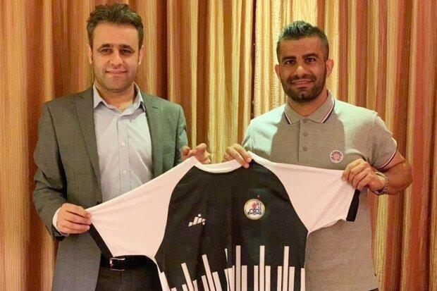 قرارداد کاپیتان تیم فوتبال نفت مسجدسلیمان تمدید شد