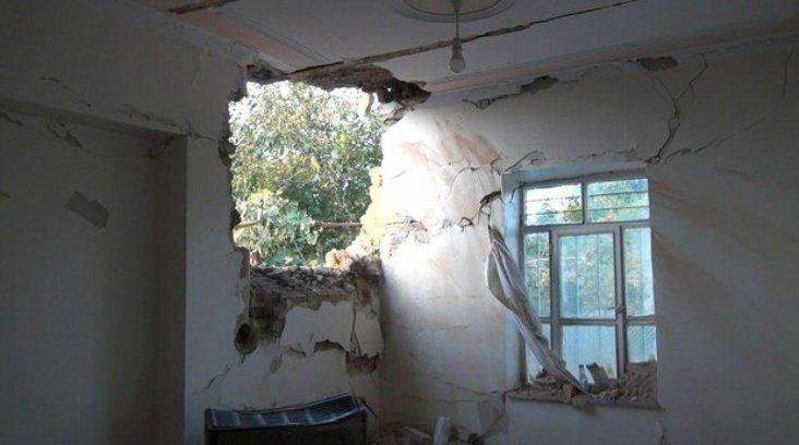 اصابت یک موشک به منزل مسکونی در خداآفرین