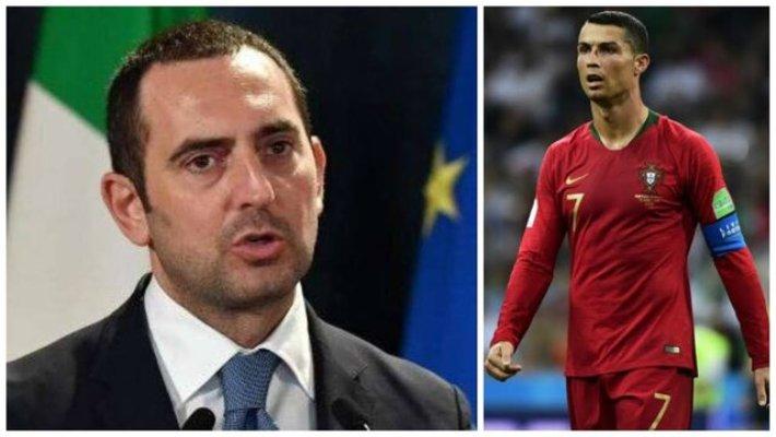 وزیر ورزش ایتالیا: رونالدو پروتکل‌ها را نادیده گرفته