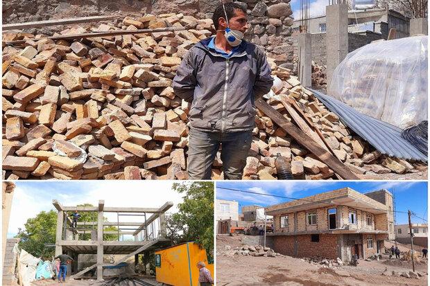 وقتی گرانی مصالح بر سر زلزله‌زدگان آذربایجان شرقی آوار می‌شود