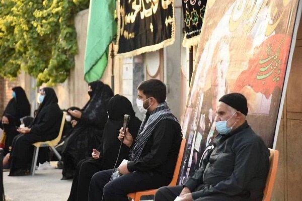 پایان مرحله اول پویش «هر کوچه یک حسینیه» در کرمانشاه