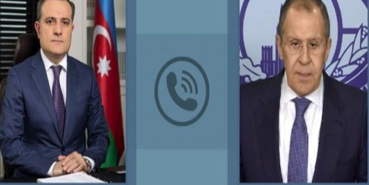 تماس وزیر‌خارجه‌روسیه با همتایان‌آذربایجانی‌و‌ارمنستانی
