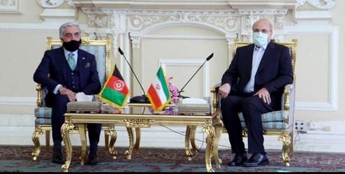 دیدار رئیس شورای عالی مصالحه ملی افغانستان با رئیس مجلس