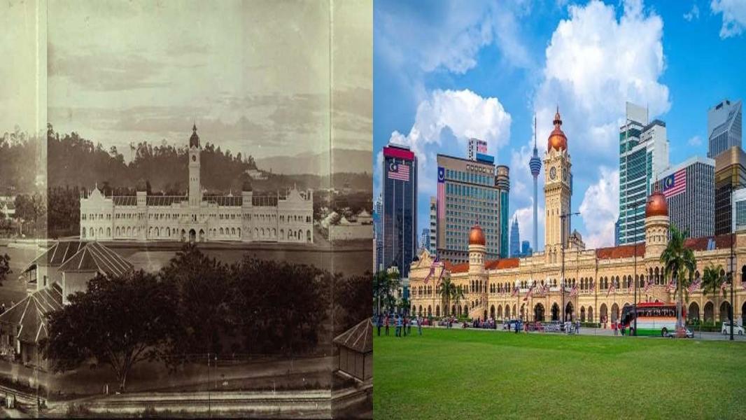عکس‌هایی تماشایی و جالب از گذشته و حال برخی شهر‌های جهان