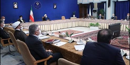 جلسه شورای عالی انقلاب فرهنگی با حضور روحانی و رئیسی