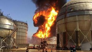انفجار و آتش‌سوزی در پتروشیمی بندر امام - Gooya News
