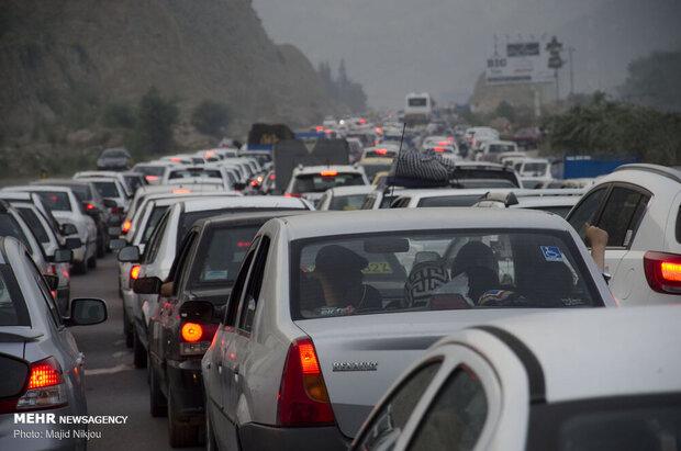 آخرین وضعیت ترافیکی جاده‍ ها/ترافیک سنگین در ورودی پایتخت