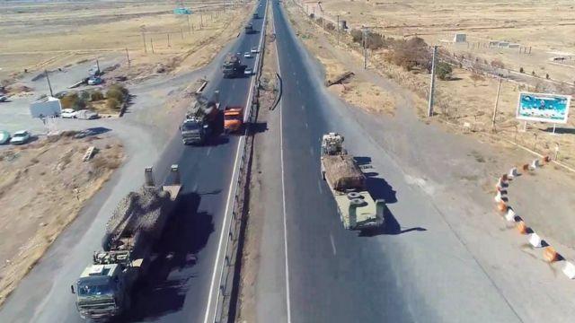 درگیری قره‌باغ؛ نیروی زمینی سپاه در مرزهای شمال غرب ایران مستقر شد