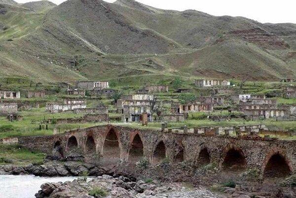 ۲ پل تاریخی ایران و جمهوری آذربایجان با ۱۴ قرن قدمت