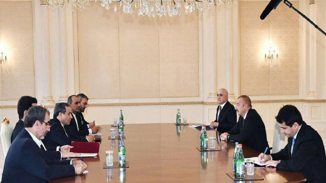 عراقچی با رئیس جمهور جمهوری آذربایجان دیدار و گفت‌وگو کرد/ تاکید ایران بر حمایت از تمامیت ارضی جمهوری آذربایجان