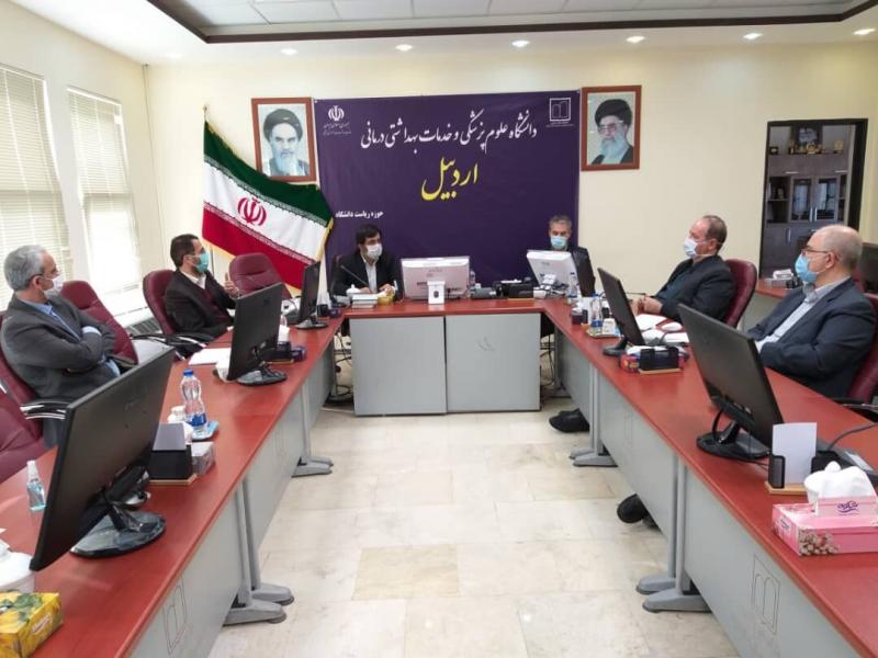 جلسات  اداری در استان اردبیل برای ۲ هفته غیر حضوری شد