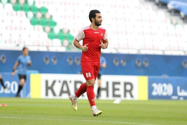 تست کرونای بازیکن پرسپولیس منفی شد