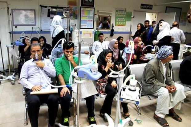 ۱۰۲ نفر به علت تنگی نفس به مراکز درمانی اهواز مراجعه کردند