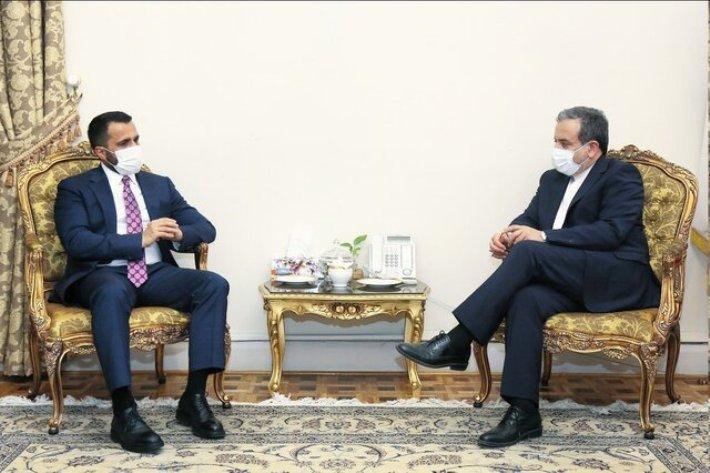 دیدار معاون وزیر امور خارجه افغانستان با عراقچی