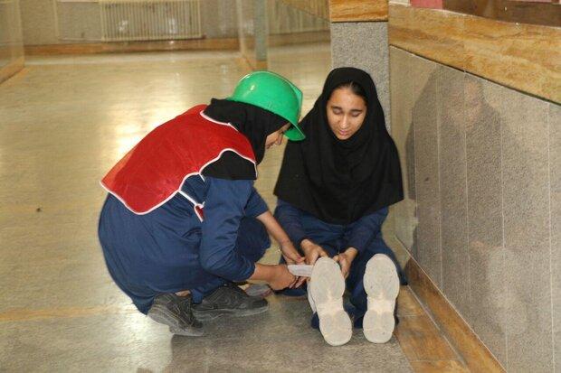 برگزاری بیست ودومین مانور سراسری زلزله و ایمنی هشتم آذرماه در شاد
