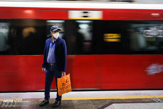 توضیح مدیرعامل شرکت بهره‌برداری متروی تهران درباره تصاویر شلوغی مترو