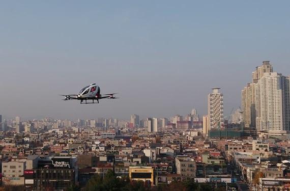 تاکسی هوایی در کره جنوبی راه اندازی شد