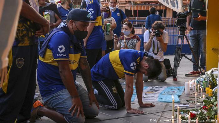 وداع میلیونی با مارادونا در آرژانتین