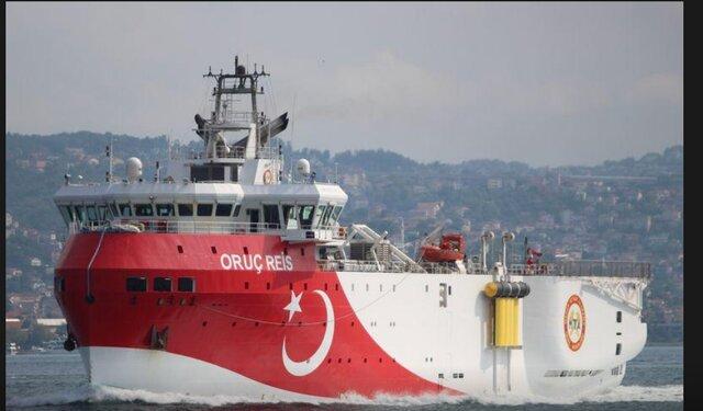 کشتی اکتشافی ترکیه به بندر آنتالیا برگشت