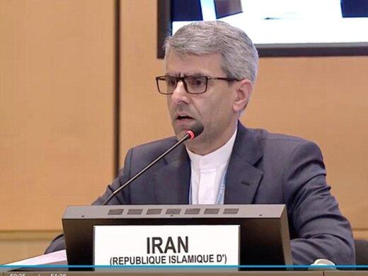 نامه نمایندگی دائم ایران در ژنو به اعضای جنبش عدم تعهد در مورد ترور شهید فخری‌زاده