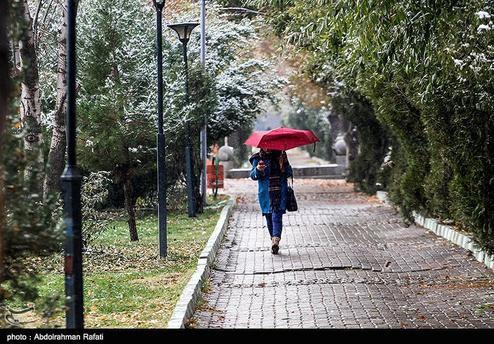 بارش برف و باران تا سه شنبه در ۳۰ استان