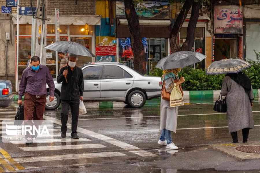 بارش پراکنده باران در ارتفاعات شرقی استان تهران پیش بینی می شود