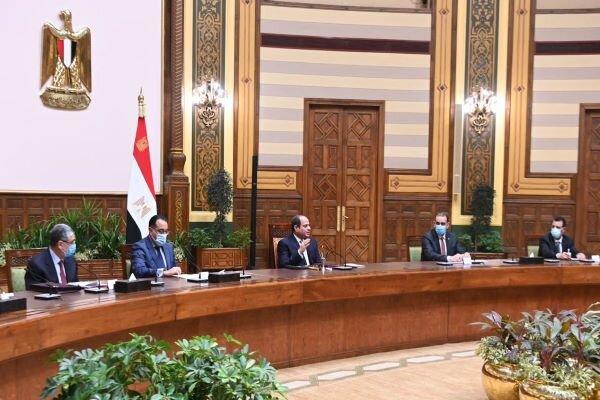 دیدار هیأت عراقی با السیسی/فعال‌سازی توافق «بازسازی در برابر نفت»