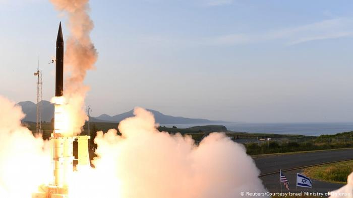 اسرائیل با هدف مقابله با تهدیدهای ایران آزمایش موشکی انجام داد