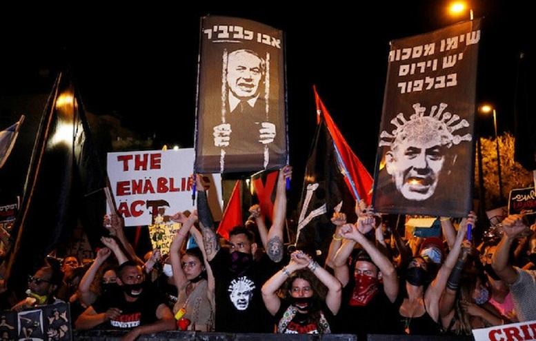 تظاهرات علیه تمدید نخست‌وزیری نتانیاهو