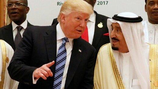 ترامپ با شاه سعودی درباره قطر گفتگو کرد