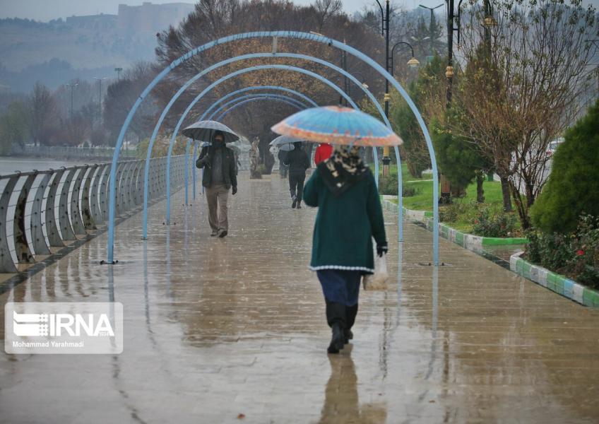 بیشترین بارندگی‌های لرستان در سپیددشت ثبت شد