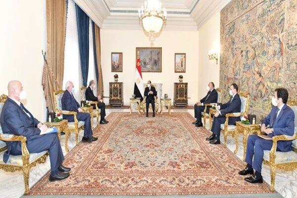 «السیسی» بر لزوم ازسرگیری مذاکرات سازش در اراضی اشغالی تأکید کرد