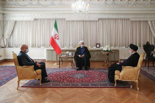 روحانی، میزبان قالیباف و رئیسی می شود