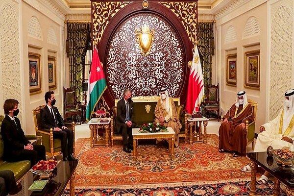 شاه اردن با همتای بحرینی خود دیدار کرد