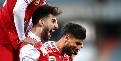 نتیجه نیمه‌ اول بازی پرسپولیس مقابل فولاد