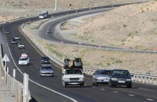 افزایش تردد خوروها در جاده های استان پس از شیوع کرونا در مقایسه با پارسال