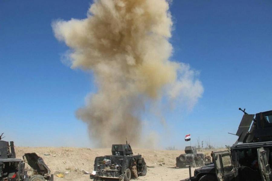 کشف یک پهپاد در مرز عراق با سوریه و انهدام مخفیگاه‌های داعش