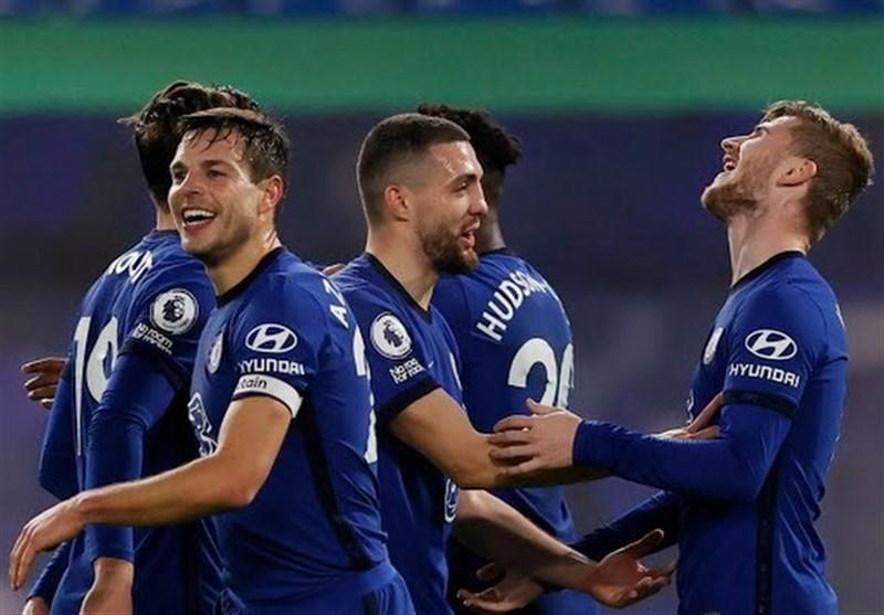 چلسی با پیروزی خانگی رده چهارم را از وستهام پس گرفت/ تیم توخل همچنان شکست ناپذیر است